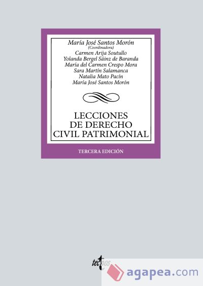 Lecciones de Derecho Civil Patrimonial