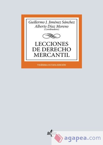 Lecciones de Derecho Mercantil