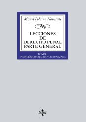 Portada de Lecciones de Derecho penal Parte general (Ebook)