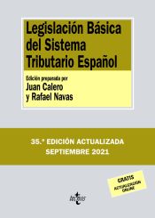 Portada de Legislación Básica del Sistema Tributario Español