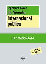 Portada de Legislación básica de Derecho Internacional público