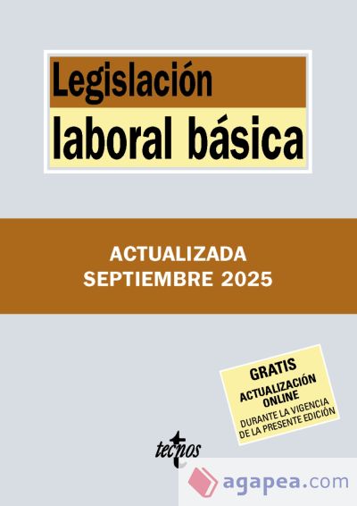 Legislación laboral básica Legislación laboral básica