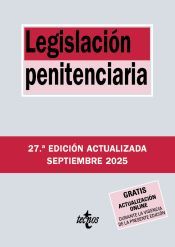 Portada de Legislaci&oacute;n penitenciaria