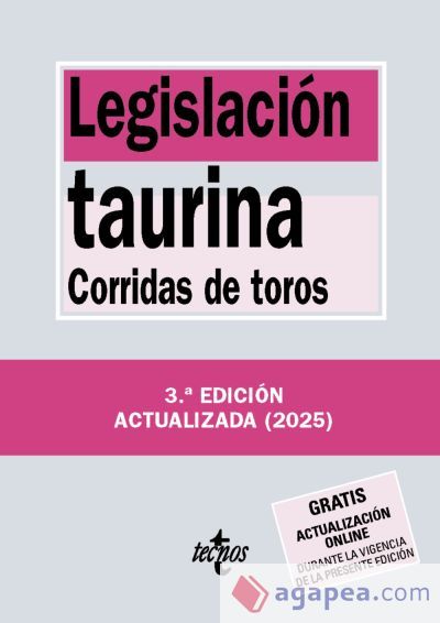 Legislación taurina Legislación taurina