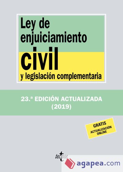 Ley de Enjuiciamiento Civil y legislación complementaria