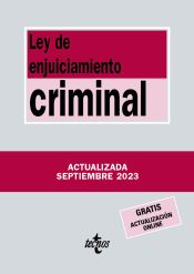 Portada de Ley de Enjuiciamiento Criminal