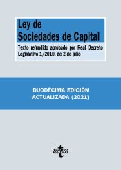 Portada de Ley de Sociedades de Capital