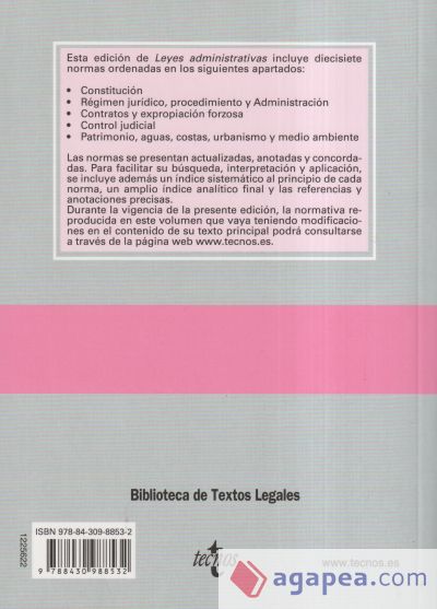 Leyes administrativas