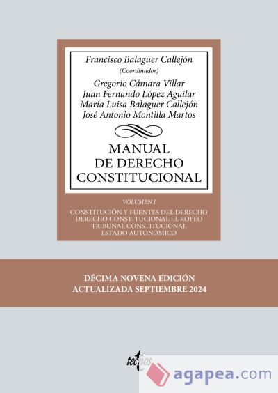 Manual de Derecho Constitucional