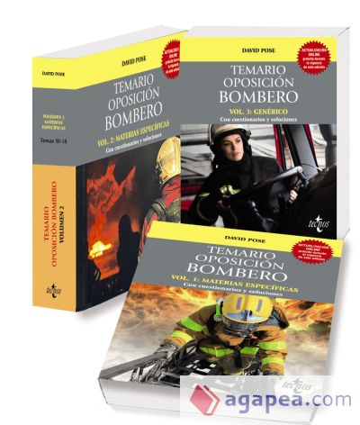 Pack Temario Oposición Bombero