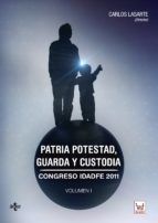 Portada de Patria potestad, guarda y custodia (Ebook)