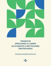 Portada de Temario de oposiciones al cuerpo de ayudantes a instituciones penitenciarias