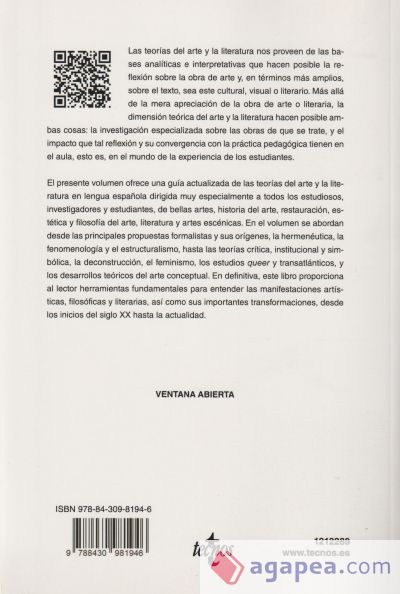 Teorías contemporáneas del arte y la literatura