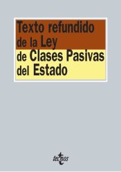 Portada de Texto redundido de la Ley de Clases Pasivas del Estado (Ebook)