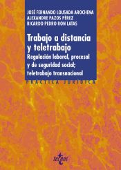 Portada de Trabajo a distancia y teletrabajo