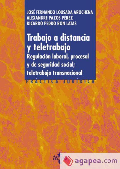 Trabajo a distancia y teletrabajo