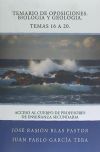 Temario de Oposiciones. Biologia y Geologia. Temas 16 a 20.: Acceso Al Cuerpo de Profesores de Ensenanza Secundaria