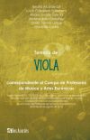 Temario de VIOLA: Correspondiente al Cuerpo de Profesores de Música y Artes Escénicas