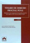 Temario de derecho procesal penal 4&ordf; ed.