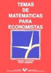 Temas De Matemáticas Para Economistas