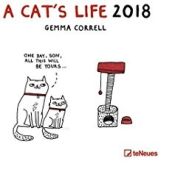Portada de A Cat's Life 2018. Calendario