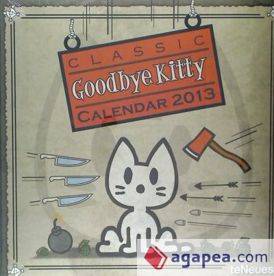 GOODBYE KITTY 30X30 /13 GRID CALENDARS