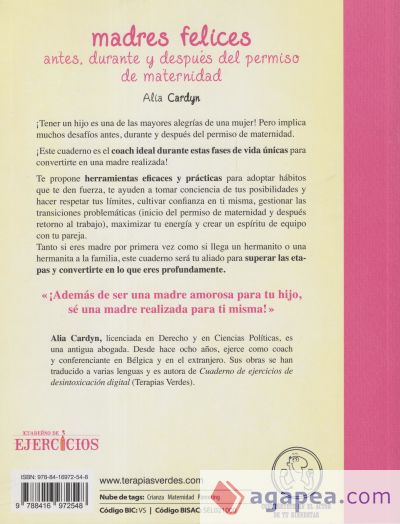 Cuaderno de ejercicios de madres felices