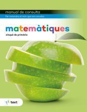 Portada de Manual de consulta. Matem&agrave;tiques 5