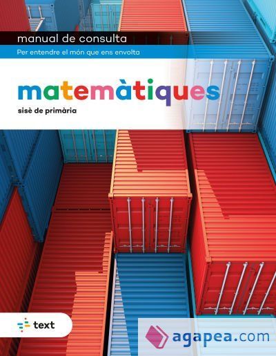 Manual de consulta. Matemàtiques 6 Manual de consulta. Matemàtiques 6