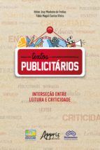 Portada de Textos Publicitários: Interseção entre Leitura e Criticidade (Ebook)
