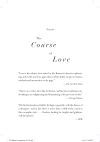 The Course of Love