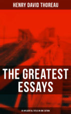 Portada de The Greatest Essays of Henry David Thoreau - 26 Influential Titles in One Edition (Ebook)