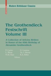 Portada de The Grothendieck Festschrift, Volume III