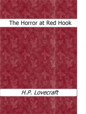 Portada de The Horror at Red Hook (Ebook)