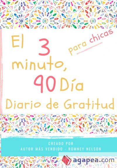 El diario de gratitud de 3 minutos y 90 d&iacute;as para ni&ntilde;as