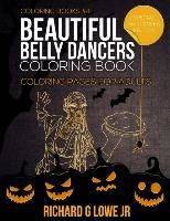 Portada de Beautiful Belly Dancers Coloring Book