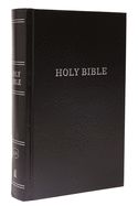 Portada de KJV, Pew Bible, Large Print, Hardcover, Black, Red Letter Edition