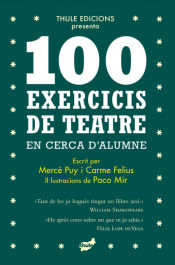 Portada de 100 exercicis de teatre en cerca d'alumne