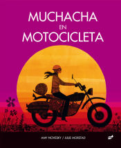 Portada de Muchacha en motocicleta