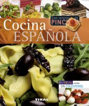 Portada de Cocina española con recetas de pinchos y cocina sin colesterol