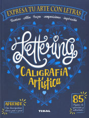 Portada de Lettering. Caligrafia Artistica