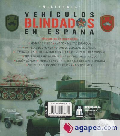 Militaria. Vehículos blindados en España Militaria. Vehículos blindados en España