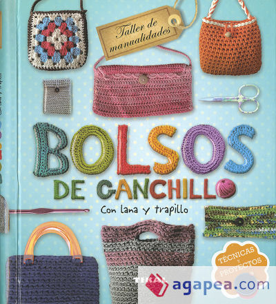 Taller de manualidades. Bolsos de ganchillo con lana y trapillo