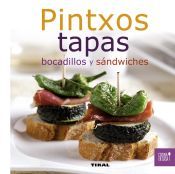 Portada de Cocina en casa. Pintxos, tapas, bocadillos y sándwiches