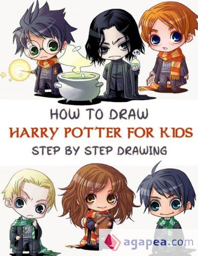 HOW TO DRAW HARRY POTTER STEP BY STEP DRAWING GUIDE FOR KIDS - PASSION ...