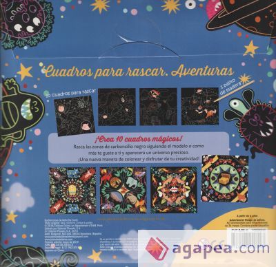 Creactivity. Cuadros para rascar. Aventuras Creactivity. Cuadros para rascar. Aventuras
