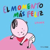 Portada de El momento más feliz. Libro de tela