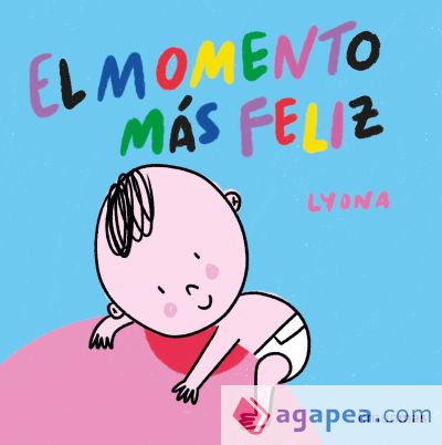 El momento más feliz. Libro de tela