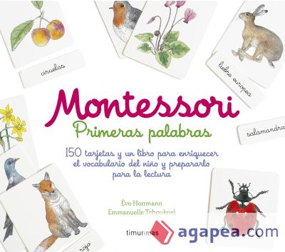 Mi cuaderno Montessori 3 años :: KIRCHNER/MAUBERT :: Timun Mas