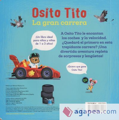 Osito Tito. La gran carrera. Incluye juego memory